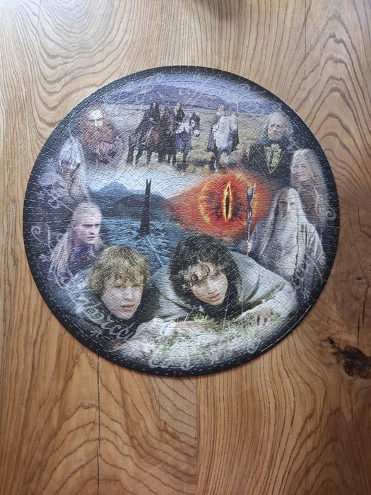 Puzzle Ravensburger 1000 władca pierścieni, Lord of the ring UNIKAT