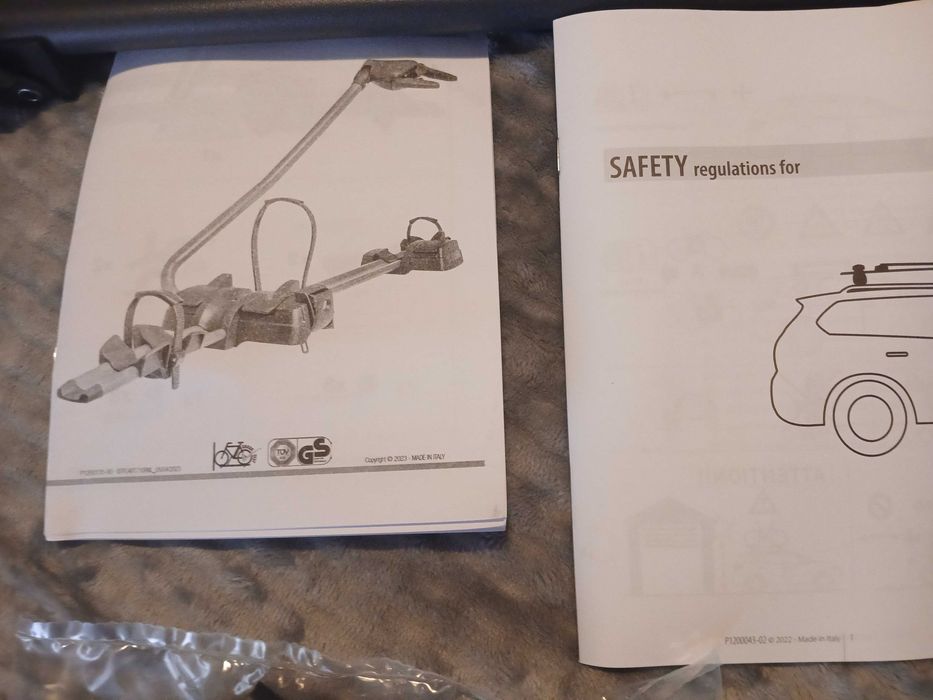 Porta bicicletas por estrear