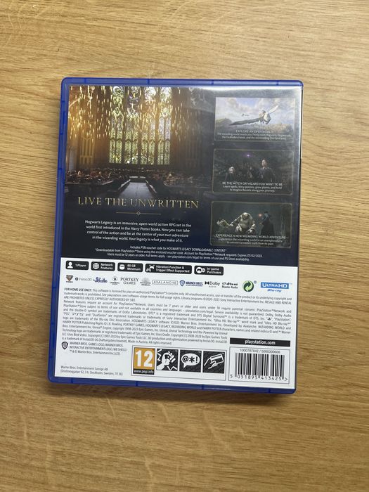 Диск Hogwarts Legacy на PS5