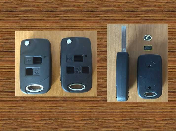 (№83) Корпус ключа 2-3 кнопки Лексус Lexus