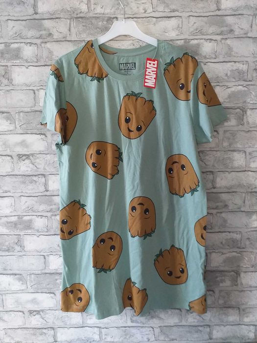 Piżama koszula nocna Groot Marvel PRIMARK