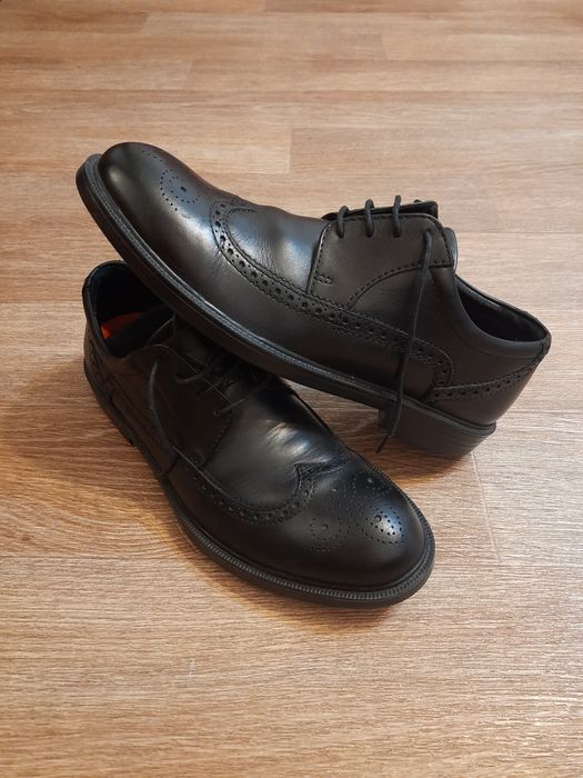 Мужские кожаные туфли броги M&S р.42 оригинал