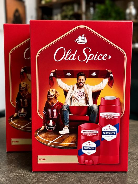 Old Spice Whitewater Zestaw Prezentowy 50 ml + 250 ml Nowy