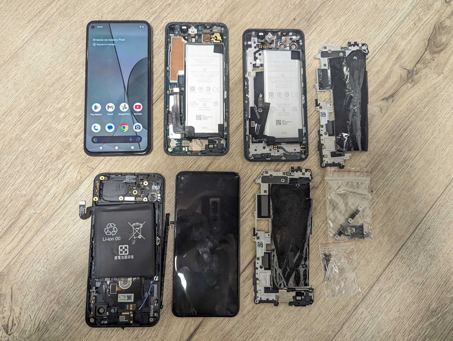 Google Pixel 5a Pixel 3a xl деталі запчастини донор розбірка
