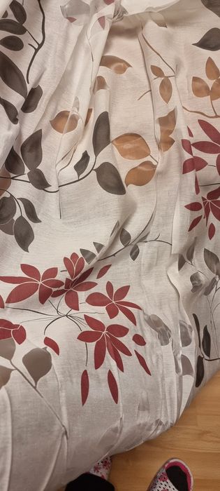 Zasłonki cienkie 200x140 dwie sztuki