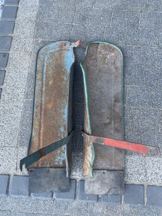 Oryginał osłony na nogi romet komar prawa lewa