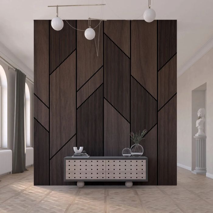 Fototapeta Mural 290x275 Czekoladowa Geometria