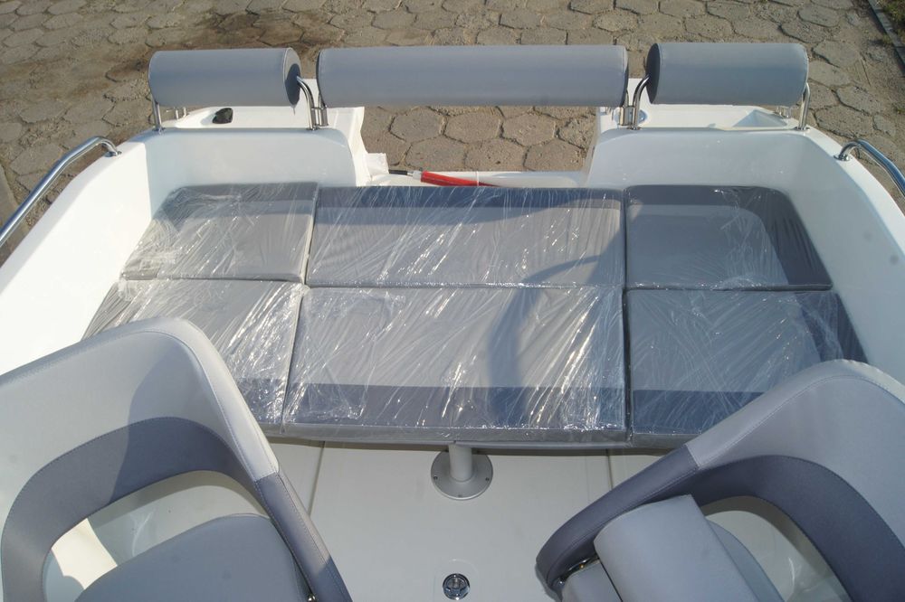 NOWA łodź motorowa scalar 525 kabinowa z wyposażeniem