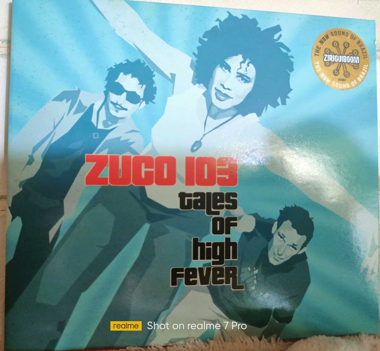 4 cd's originais Zuco 103,Fug, Cassius..