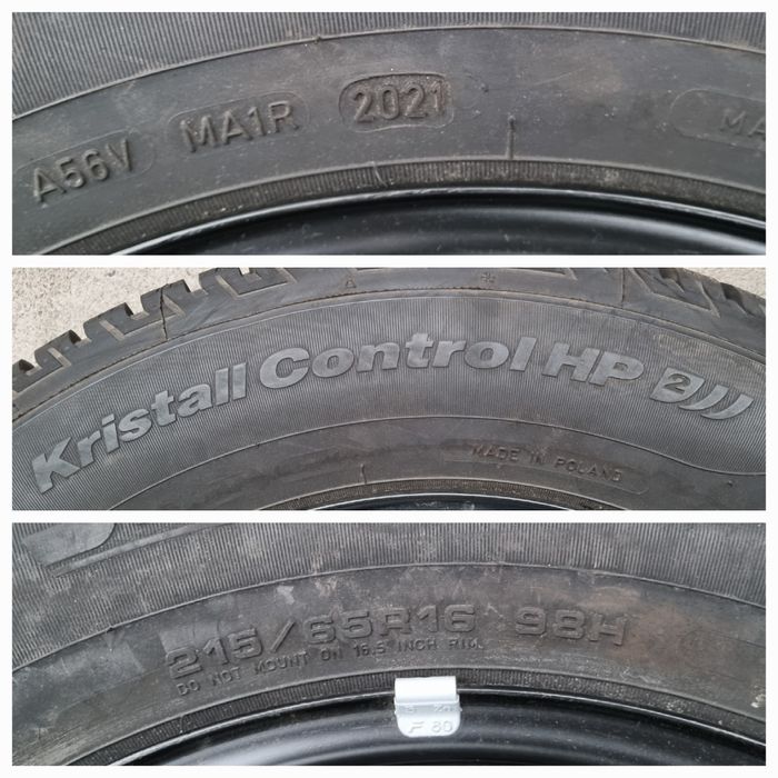 NOWE Koła Zimowe Stalowe z czujnikami 16" Nissan Qashqai 5x114,3