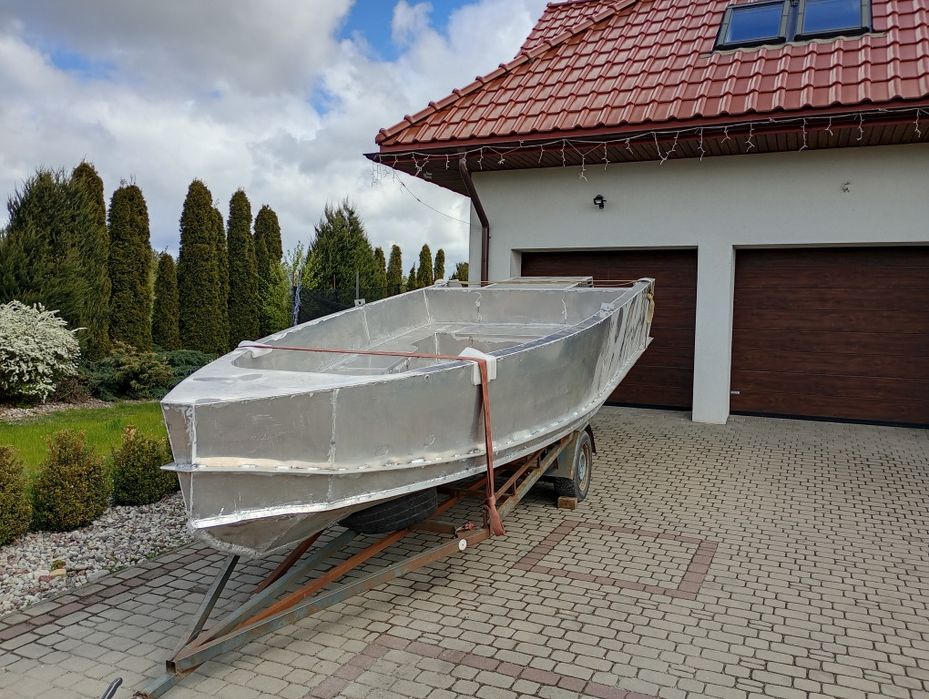 Łódka łódź motorówka z aluminium 6,25 m