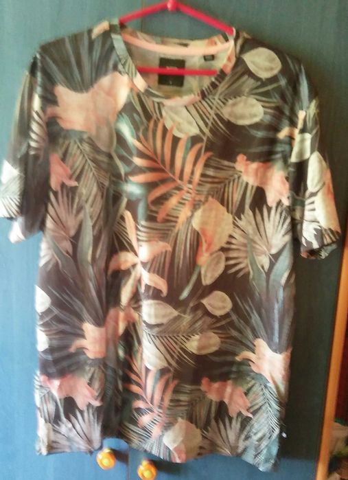 T-shirt/bluzka kolorowe kwiaty