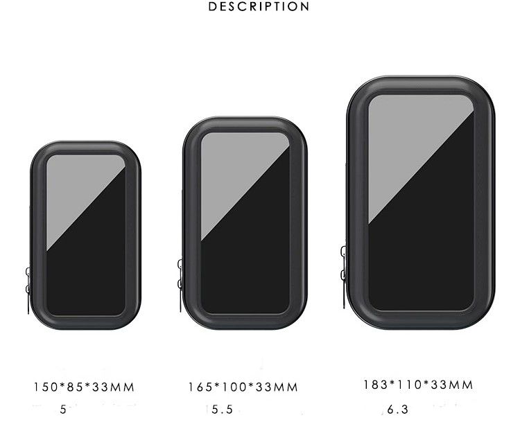 Держатель телефона мото вело влагозащитный на руль мотоцикла Glovo
