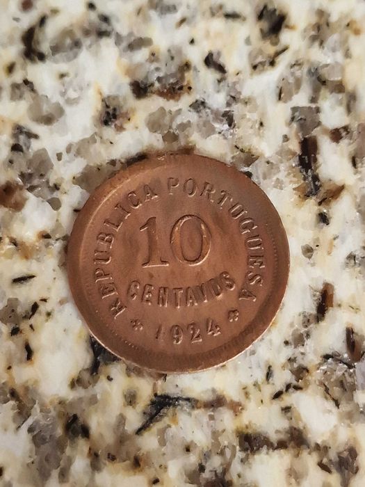 Moeda de 10 centavos de 1924