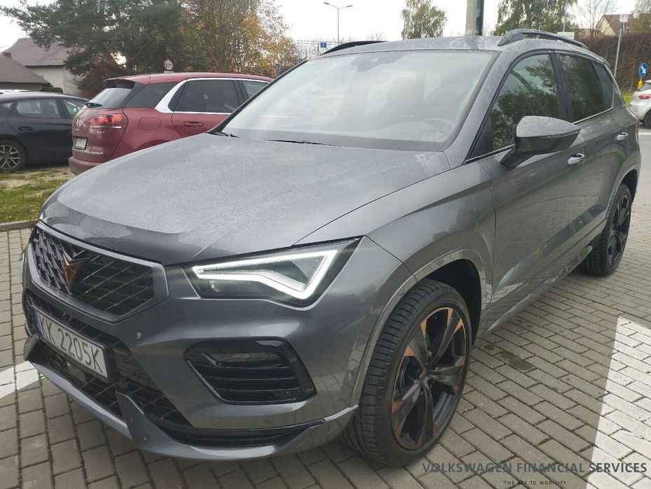 Cupra Ateca DSG Kubełki Pamięć foteli Kamera Cofania Gwarancja Faktura VAT23%