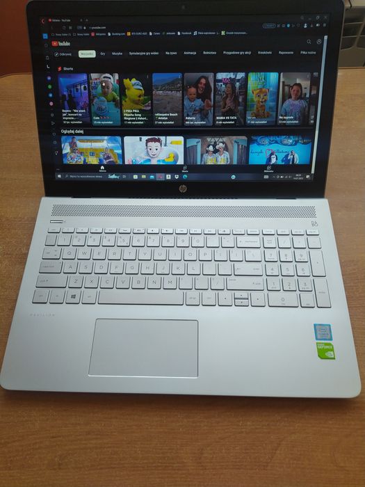Laptop HP Pavilion gamingowy Intel Core i5 4 rdzenie RAM 16GB GF2gb