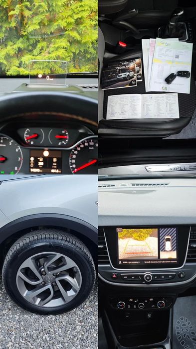 Opel Crossland X Navi kamera półskóry HeadUp LEDy sprowadzony!