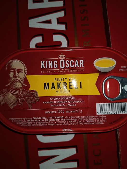 King Oskar Filety z makreli w sosie i oleju