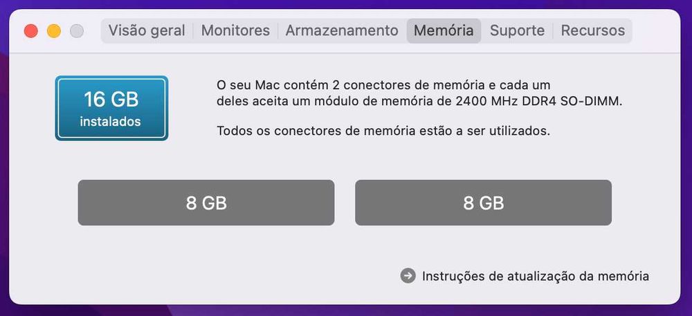 iMac em excelente estado com conector de memória