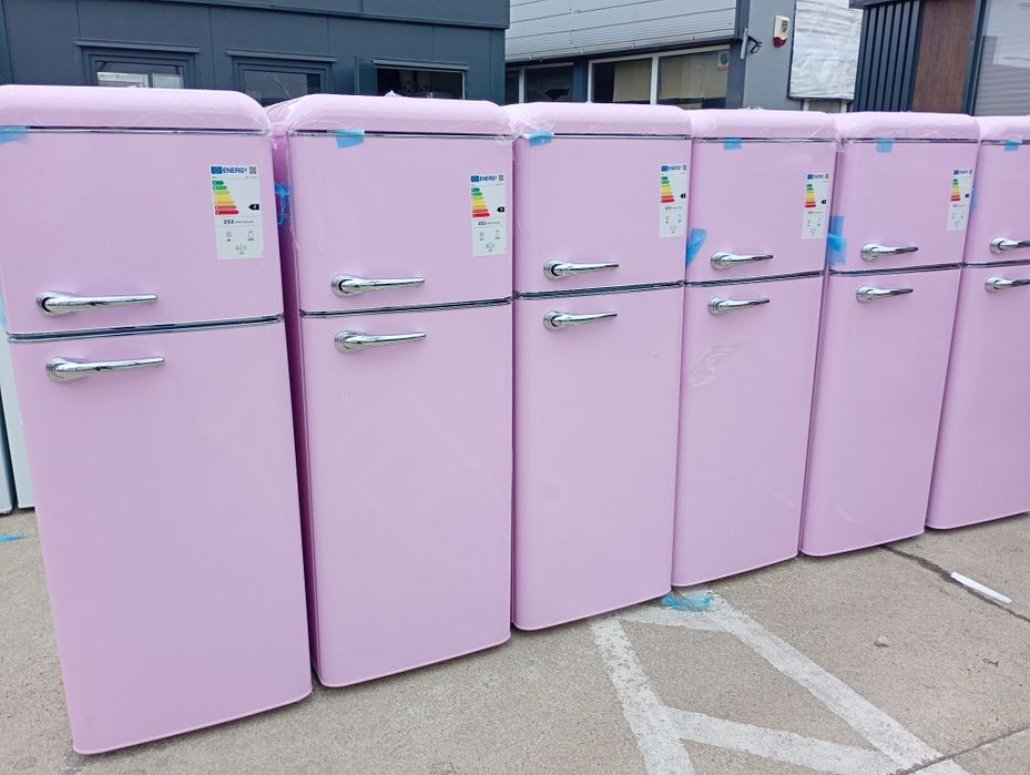OUTLET Janki, ul. Wsólna 6 Lodówka VOV VRF-210VX-PK RETRO OKAZJA!