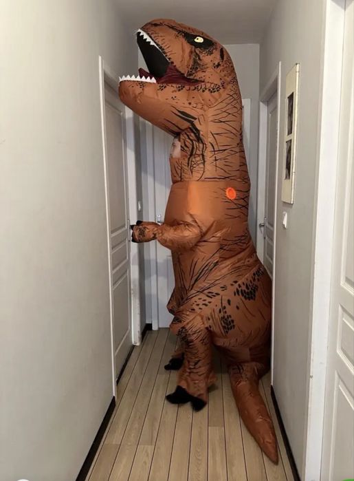 Надувний костюм динозавра (T-Rex) для експрес-привітань