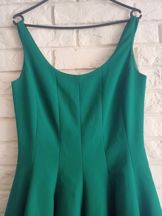 Elegancka sukienka rozkloszowana wesele #koktajlowa