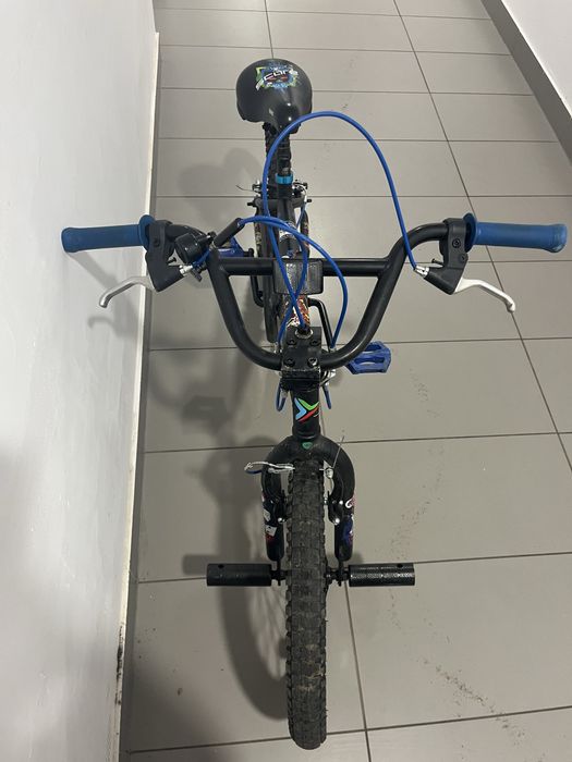 Rower bmx niebiesko czarny