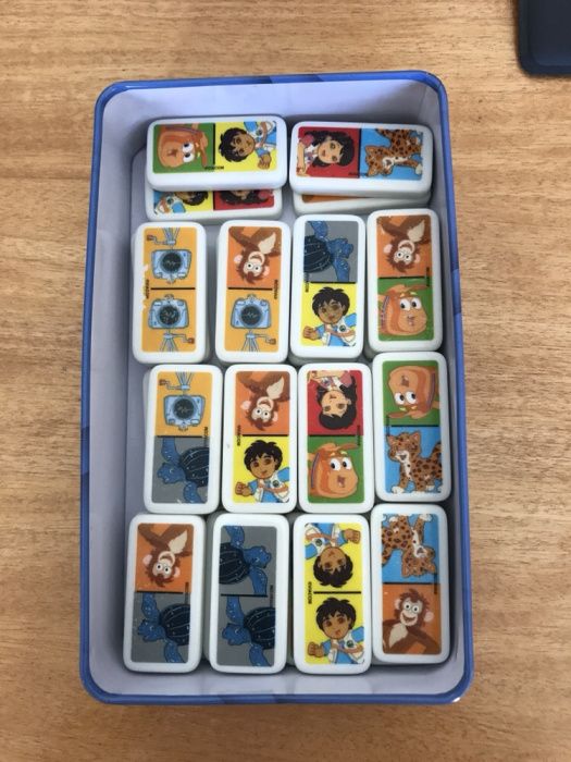 Jogo domino do “Go Diego Go”