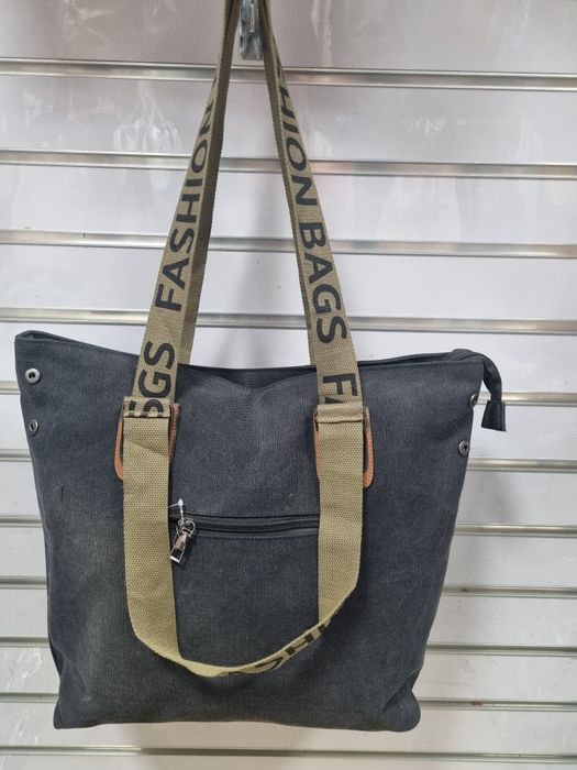 Super torba damska shopper czarna