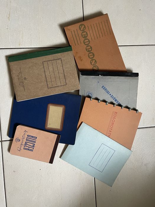 Zestaw papierniczy prl retro nowy