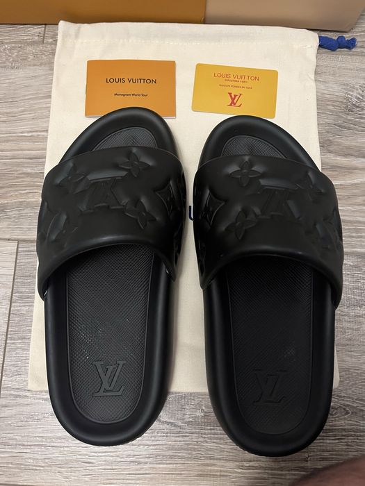 Klapki Louis Vuitton