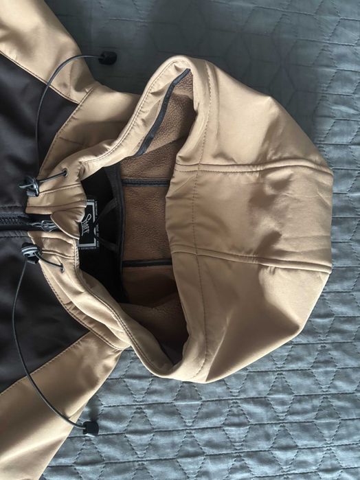 Куртка soft shell Staff di light brown & black XL