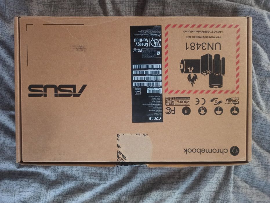 Chromebook Asus C204E 11,6 N4000 4gb DDR4 16gb ssd Play Market