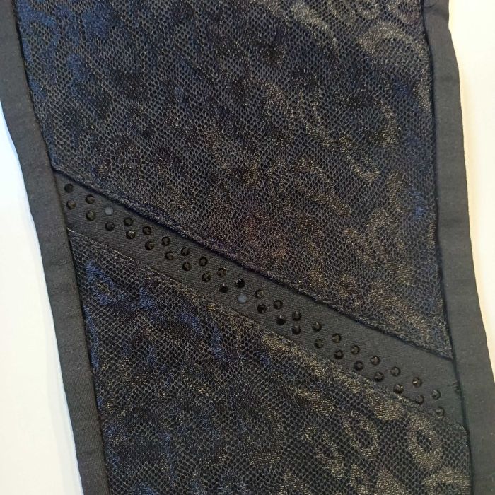 Eleganckie spodnie, getry czarne 29 M.Sara