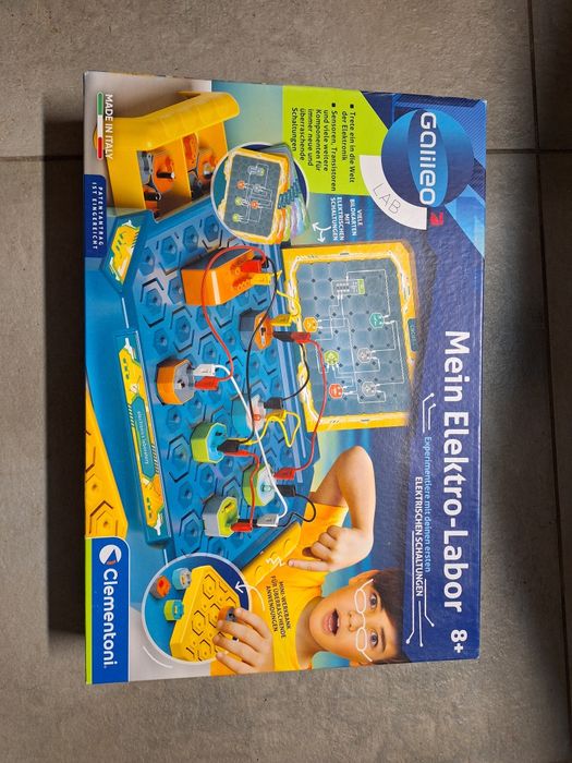 Gra dla dzieci Clementoni Mein Elektro-labor