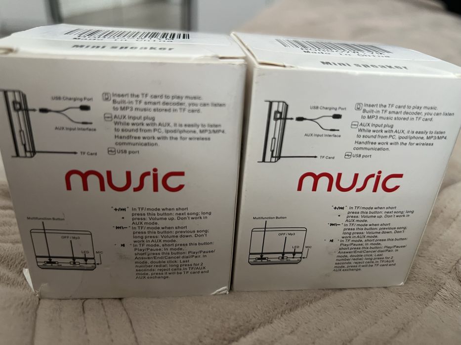 Колонка міні з підсвіткою