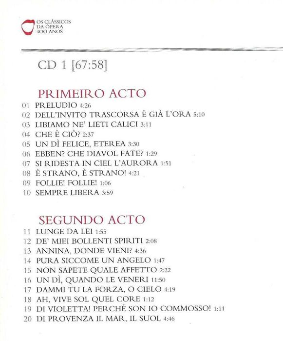 Verdi - - - - - La Traviata - - - - - 2 X CD