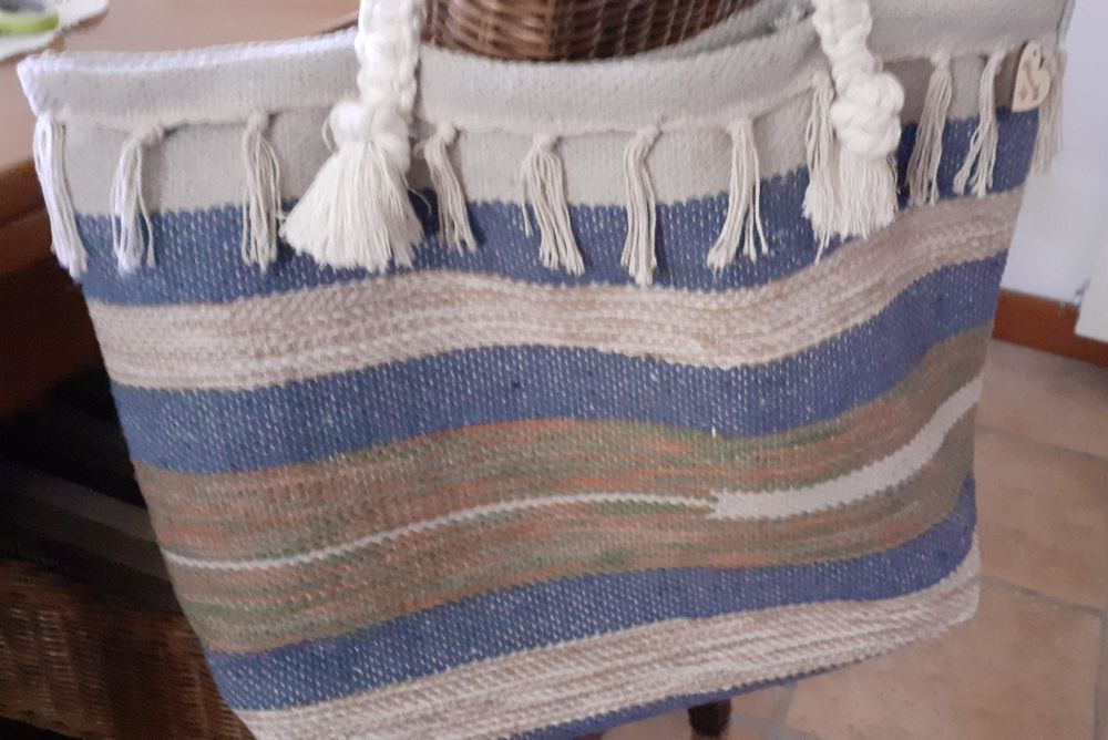 Sacos de praia artesanais