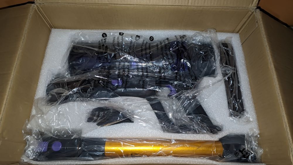 Aspirador sem cabo 500 W/60 Mins, 1,3 l aspirador de mão com escova anti-emaranhados, carregamento de parede, ecrã tátil, 6 em 1 vassoura aspirador pa