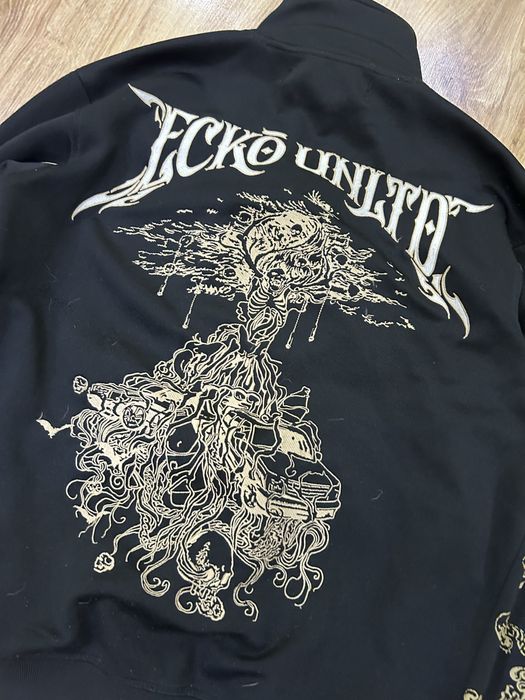 ecko zip up rap Y2K