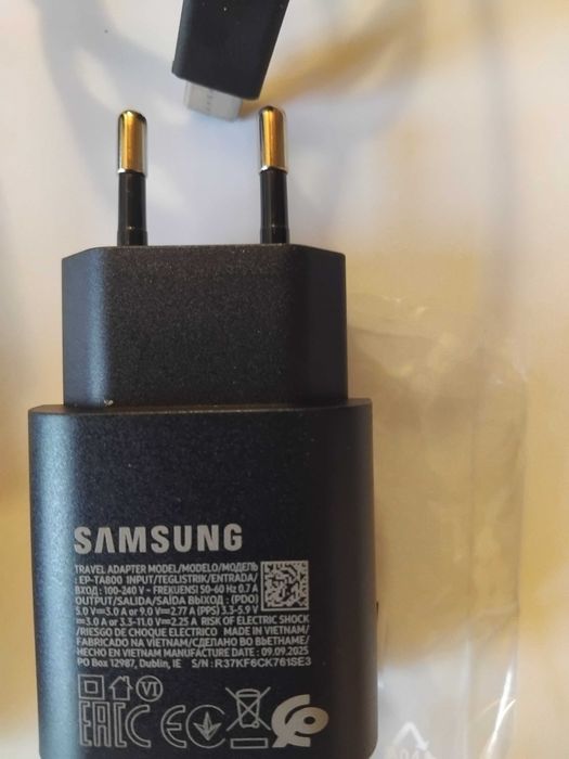Зарядное устройство  Samsung 25W