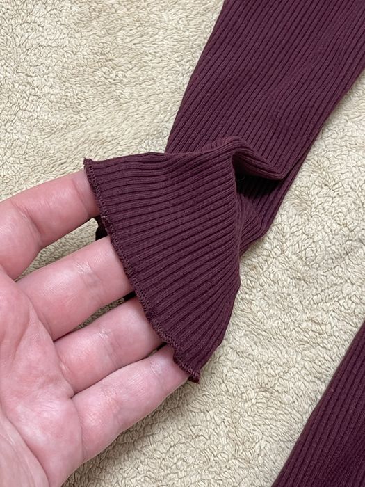 Гольф червоний/бордовий светр/лонг