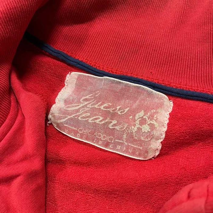 Vintage Bluza Guess Zip Up Kryształki Coquette Swag Retro 00s Trendy