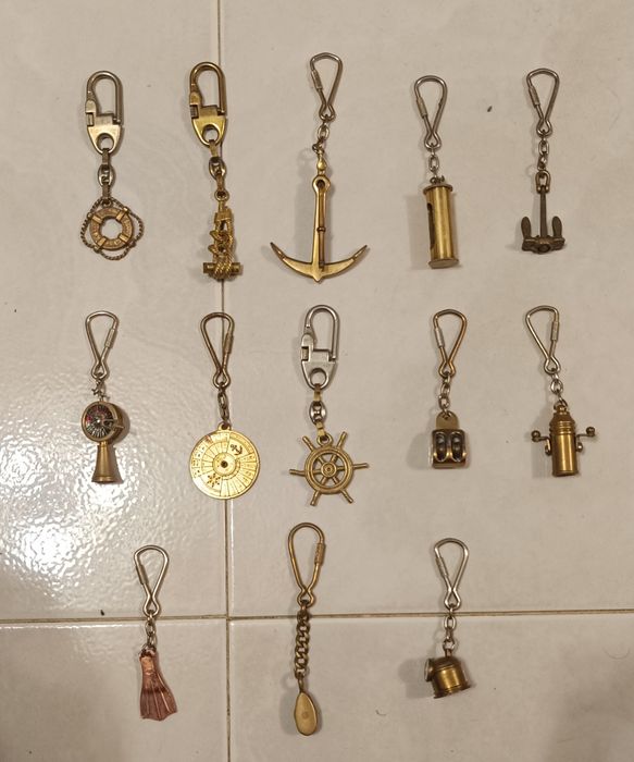 13 Porta chaves de Arte de Marinheiro