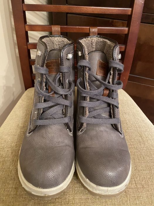 Zimowe buty Mustang, wkladka 25cm.