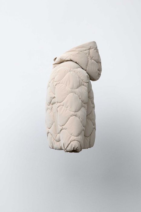Дитяча куртка Zara Rubberised Puffer Jacket 3121/551/711