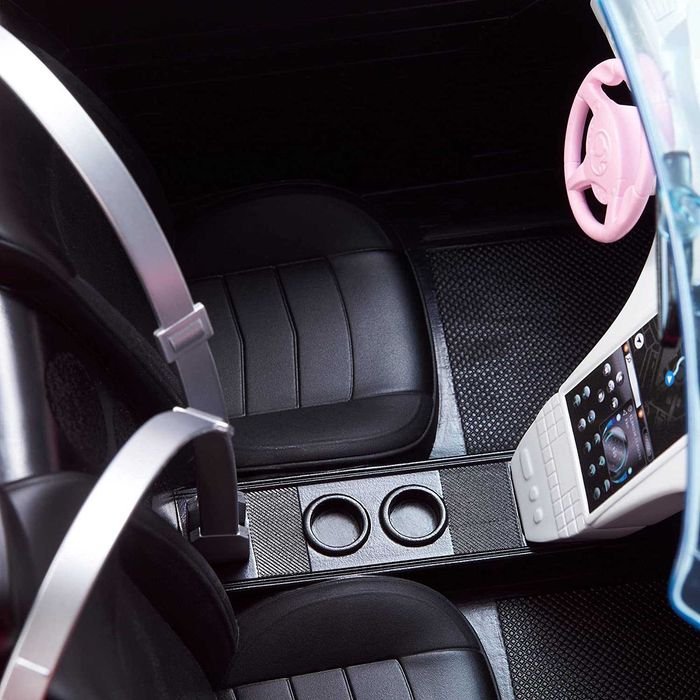 Carro Descapotável Desportivo Rosa da Barbie