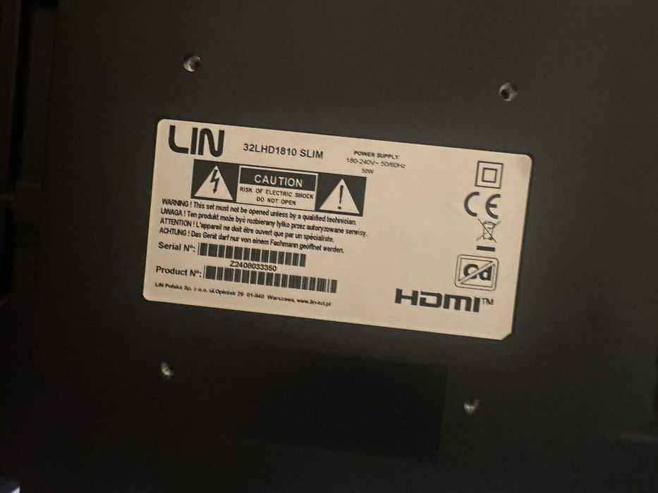Telewizor LIN 32" Full HD + Xiaomi Smart TV