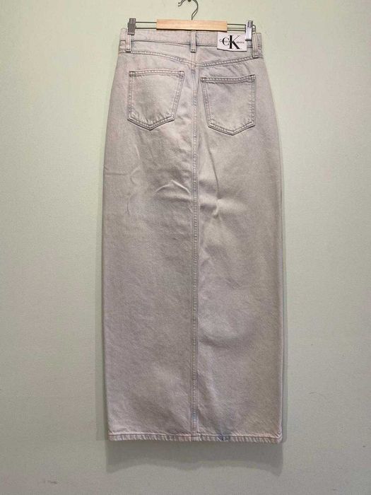 Джинсова спідниця максі з розрізом спереду Calvin Klein Jeans