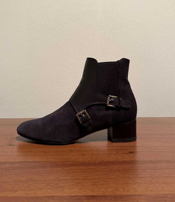 Челсі Santoni, оригінал Італія, розмір 39, натуральна шкіра, замша